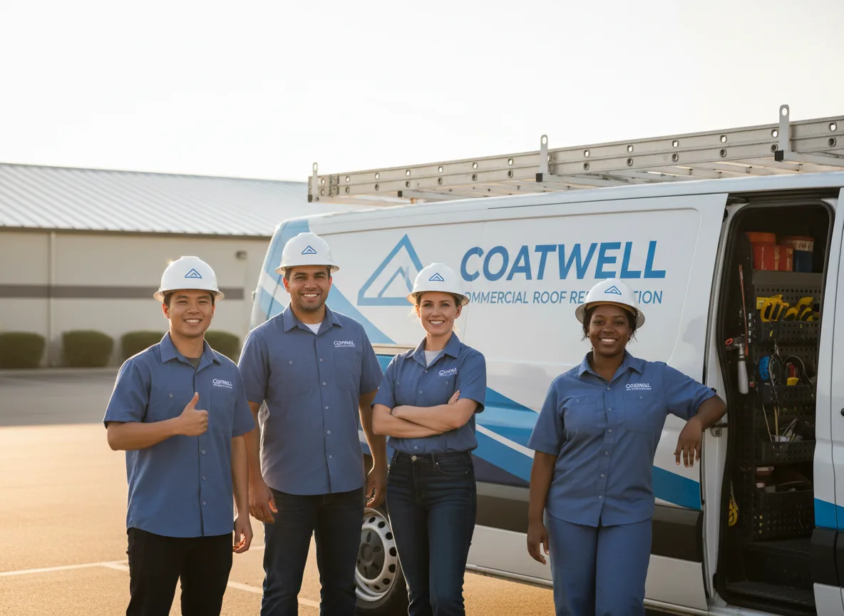 Commercial roof coating company in Osterville, MA